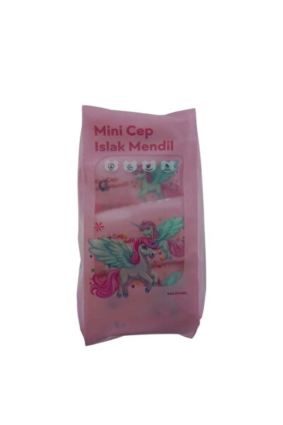 Helvacıoğlu Mini Pocket Type Wet Wipes 8 Pack