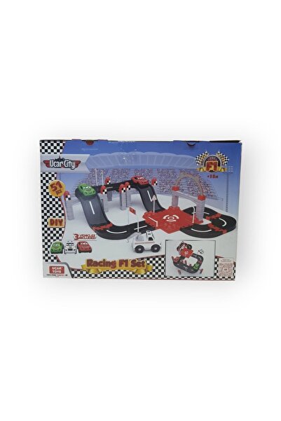KIZILKAYA Uçar Ci̇ty F1 Racing Set 51 Pieces