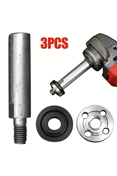 Choice 3pcs 1 Set Angle Grinder Extension Shaft, 80mm Extension Rod Set, Poli...