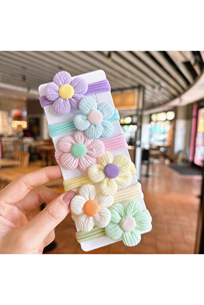Choice1 A 6pcs Flower 12PCS New Cut Hair Ties Princess Sweet Flower Bow Girls...