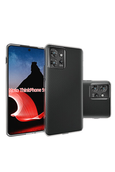 Choice جراب سيليكون رفيع للغاية لهاتف Motorola ThinkPhone XT2309 شفاف رفيع لل...