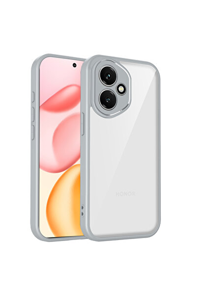 Choice جراب HONOR 400 PC + TPU رمادي لهاتف Honor 400 DNY-NX9، ممتص للصدمات بو...