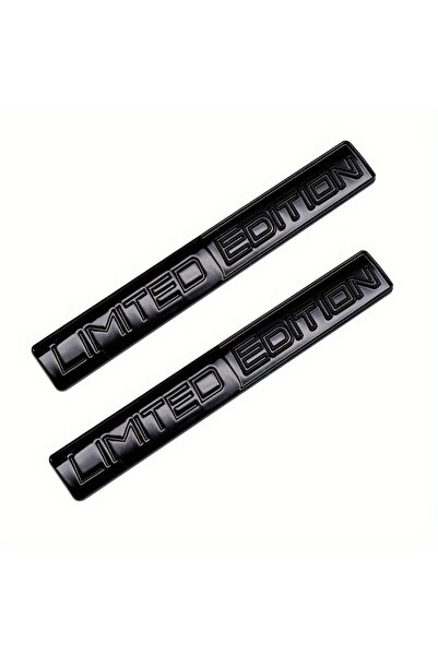 Choice black 2PCS Limited Edition Emblem 3D Metal Badges Decal Sticker Auto R...