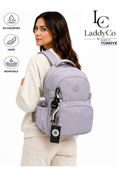 LaddyCo Modern Daily School Backpack Water Resistant Unisex School Bag 34500 ...