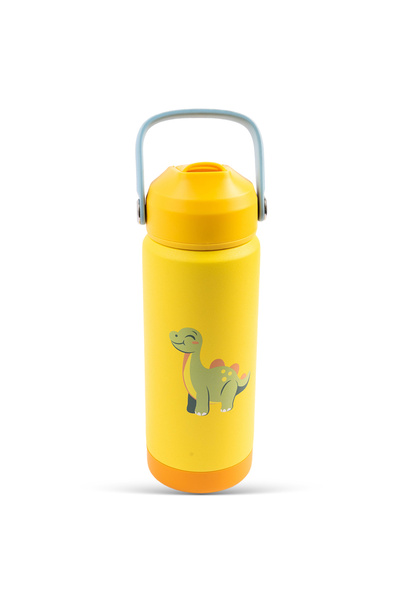 Cocobee Insulated Stainless Steel Water Bottle – Leakproof, Soft Handle Grip,...
