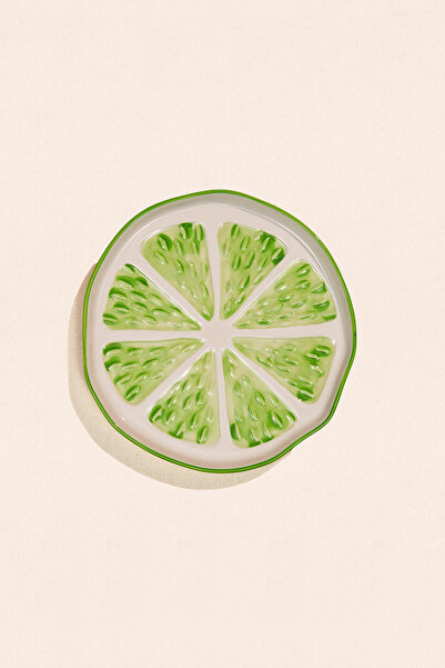 Paşabahçe Lime Seramik Tabak 18 Cm