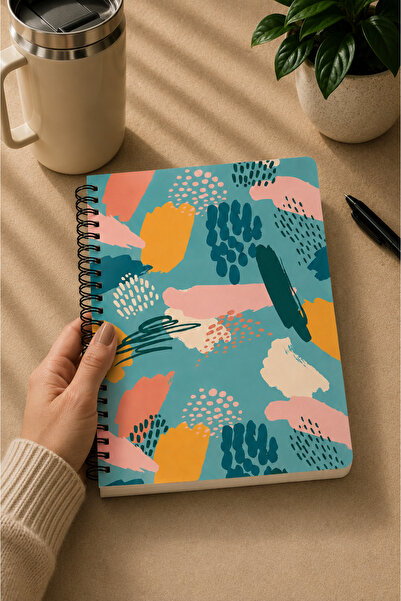 Apeirona | Limitless Art Defter - Bullet Journal | Noktalı | A5 | Çelik Spiral | 90 Sayfa | Sert Karton Kapak