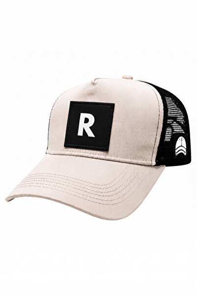 all hats قبعة بيسبول شبكية مزينة بحرف R