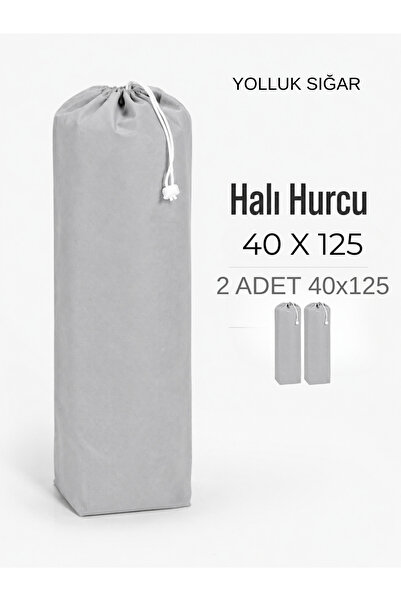 BEYLİNİ 40x125 Halı Hurcu Yolluk Sığar Lastikli Nefes Alabilir Kokmaz Tela La...