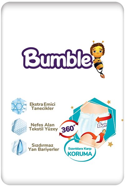 Bumble 7 Numara XXLarge Külot Bebek Bezi 19+ Kg 24 Adet