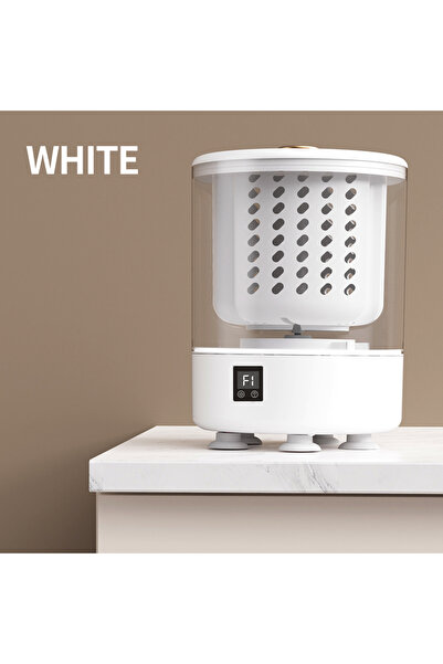 Choice White Portable Mini Washing Machine with USB Power and Battery 3L 3-li...