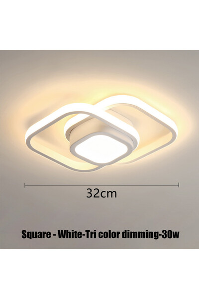 Choice14 AC 90-260V 3-color light I-white-30W Modern LED Aisle Ceiling Lights...