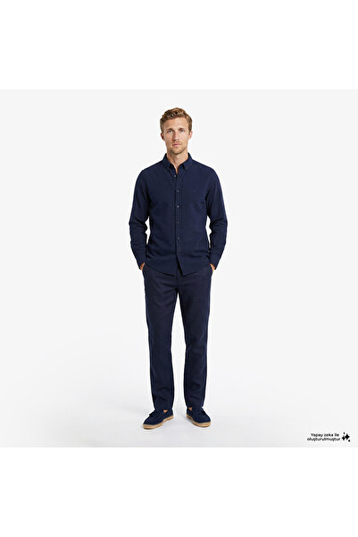 Nautica Erkek Lacivert Regular Fit Pantolon
