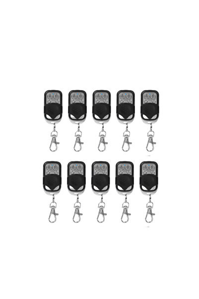 Choice 10pcs 5-50pcs 433MHz Remote Control Universal Garage Remote 4 Buttons ...