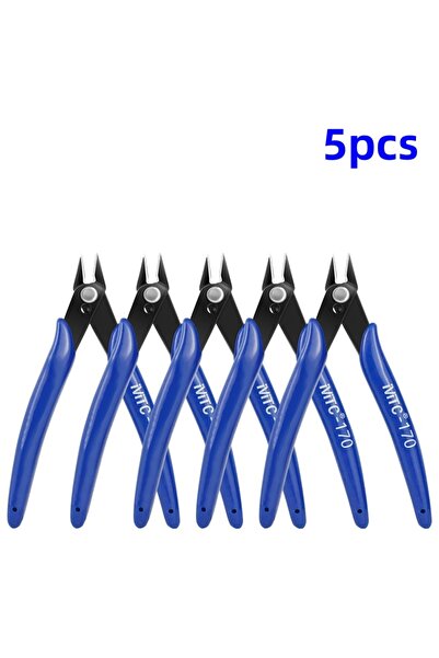 Choice1 5pc 1/5/10PC 170 Wishful Clamp DIY Electronic Diagonal Pliers Side Cu...