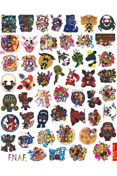 Choice 50PCS 50PCS FNAF Cute Stickers Five Nights At Freddys Cartoon Anime Pa...