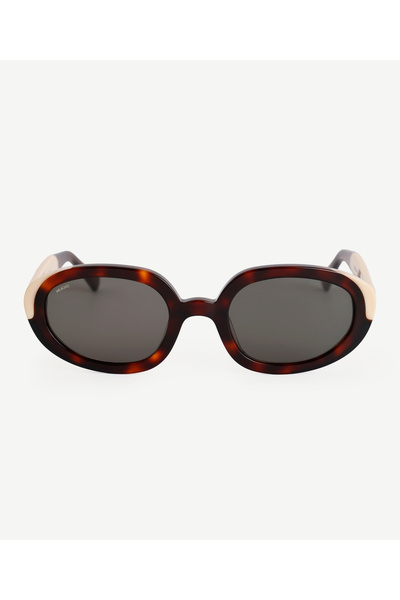 Yargıcı Oval Frame Sunglasses