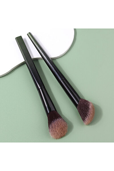 Choice 2pcs 1/2PCS Soft Bevel Blush Brush, Highlight Brush, Contour Brush, an...