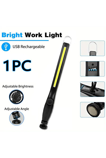 Choice black KDULIT LED Magnetic Work Light Rechargeable Underhood Work Lamp ...