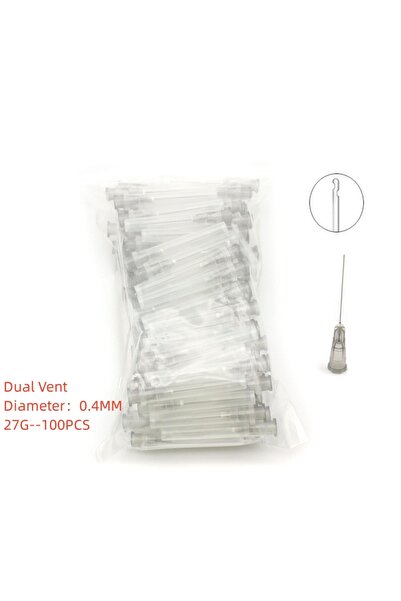 choice2 100pc Two Side hole 100Pcs Dental Endo Irrigation Needle Tip 25G/27G/...