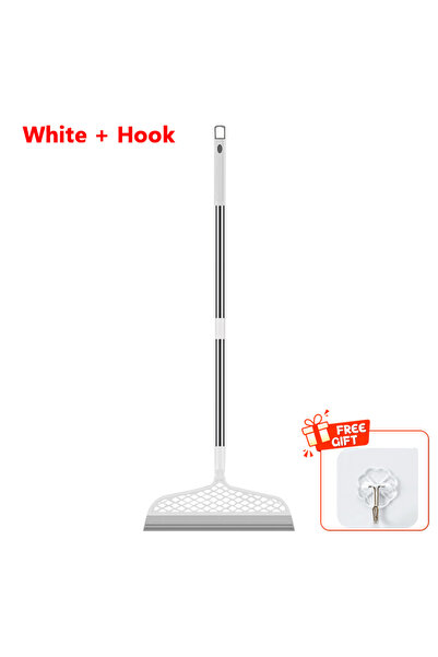 Choice1 White - Hook Silicone Scraper Broom Magic Wiper High Place Glass Wipe...