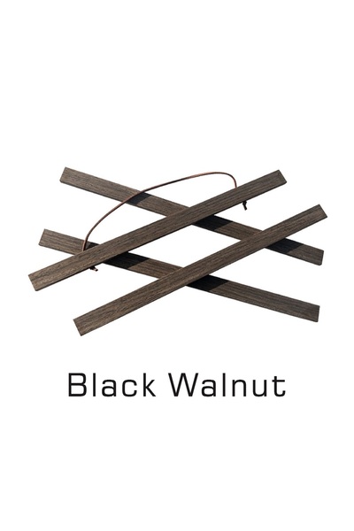 Choice11 21cm(8.3IN) Black Walnut 1PC Magnetic Wooden Picture Hanger Frames P...