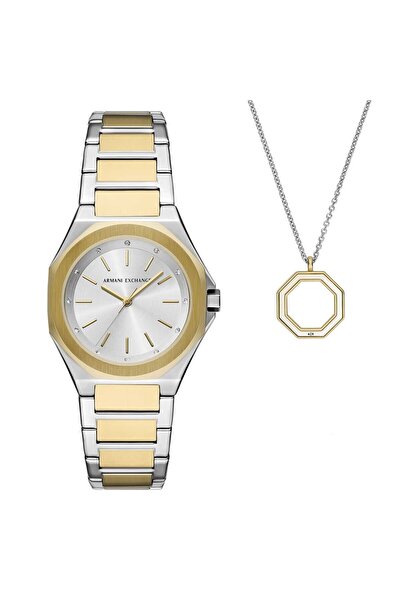 Armani Exchange AX7161SET Kadın Kol Saati ve Kolye Seti