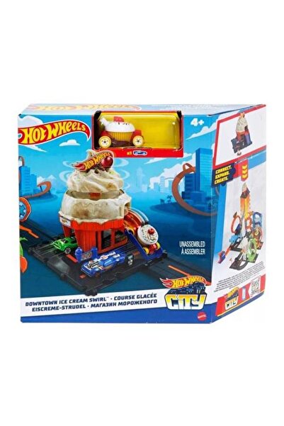 HOT WHEELS Şehir Hayatı Serisi Dondurma Pisti HKX38