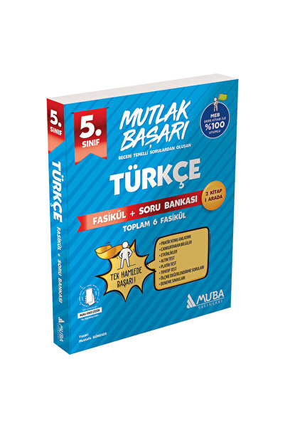 Muba Yayınları 2042 - MB 5.Sınıf Türkçe Fasikül + Soru Bankası
