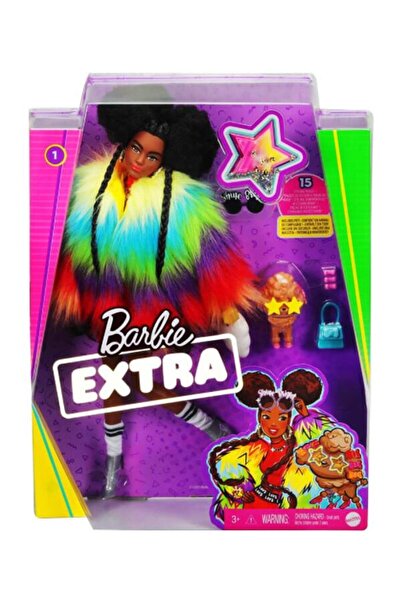 Barbie Extra Renkli Ceketli Bebek GVR04