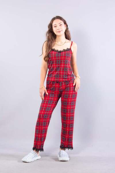 Mckanzie 13926 Rope Strap Long Bottom Pajama Set