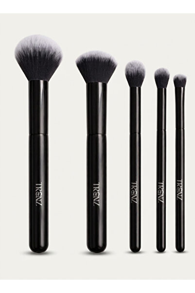 TRENZ Essential Makeup Brush Set - 5 Brushes - S03