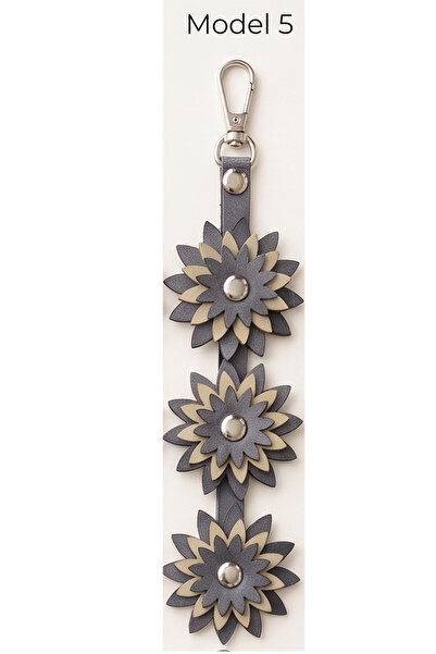 sgshobby Bag Ornament, Keychain Accessory and Accessory Faux Leather 3-Layer ...