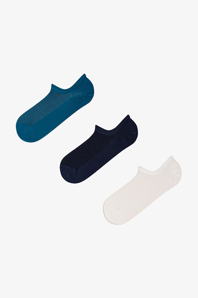 Penti Men's Low Key 3 Pairs Sneaker Socks
