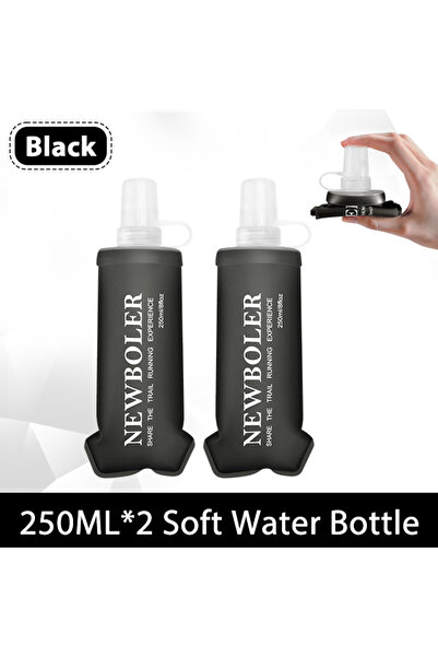Choice3 250ML2 150/250/500ml Sport Water Bottle TPU Folding Soft Flask Drink ...