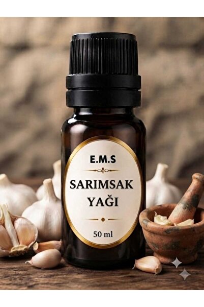E.M.S AVM 50 مل من زيت الثوم للعناية بالبشرة والشعر، زيت الثوم الطبيعي المضغو...