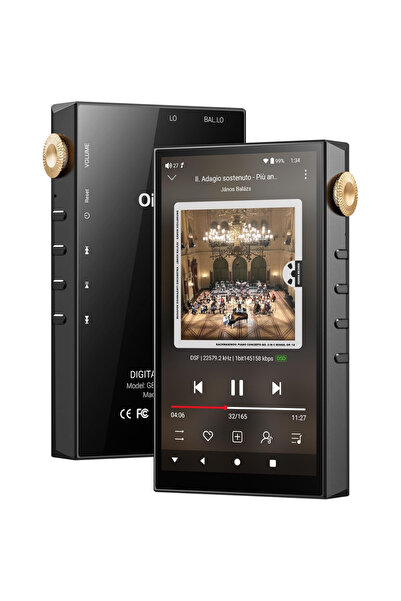 Choice1 32G Reproductor de Audio de Alta Fidelidad Hi-Res de 32 GB/160 GB, Bl...