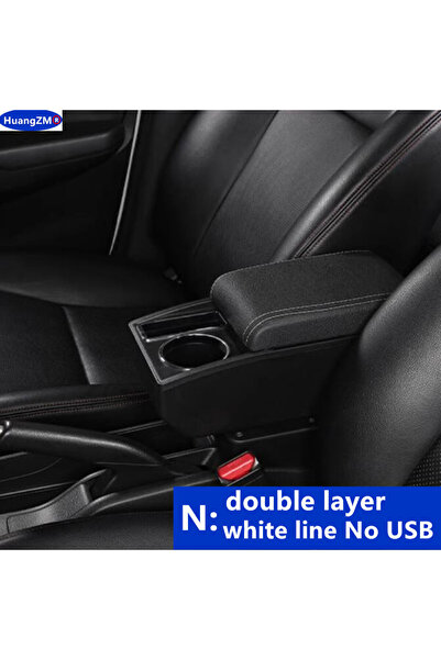 Choice5 صندوق مسند ذراع N1 أبيض بدون منفذ USB لسيارة سوزوكي جيمني JB74، مسند ...