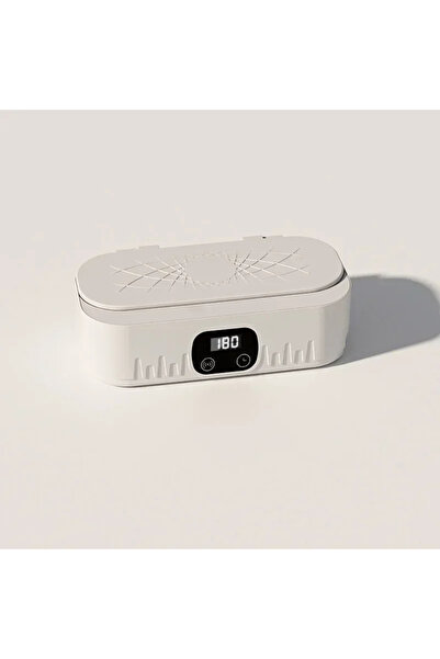 Choice EU White HOMEFISH Mini Ultrasonic Household Cleaner High-Frequency Vib...