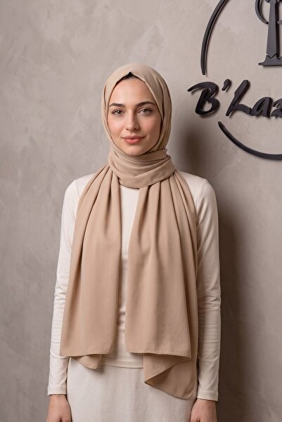 B'lazzotti Bej Medine İpeği Şal – Yumuşak Dokulu, Dökümlü, Günlük ve Özel Gün...