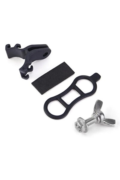 Choice Black Bicycle Light TORCH Holder Flashlight Bracket Bicycle License Pl...