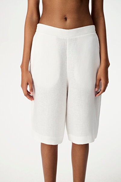 Penti White Nina Bermuda Shorts