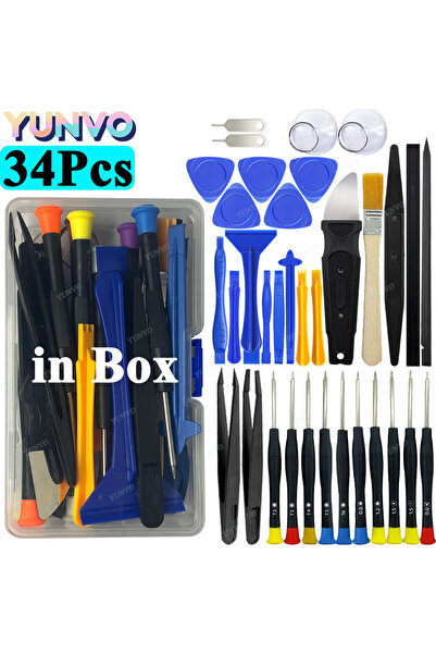 Choice 34Pcs With Box 34Pcs Multi-function Phone Repair Tool Set, Precision S...
