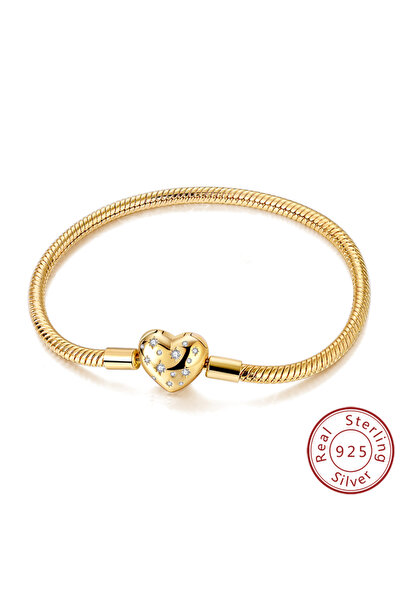 Choice27 18cm KTB142 Original Bracelet 925 Sterling Silver Charm Bracelet 17-...