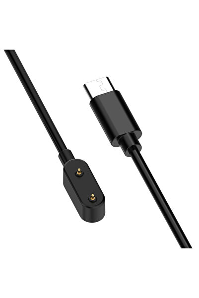 Choice شاحن USB-C أسود اللون لساعات Watch Fit 3/Fit2/Fit Mini، وكابل شحن من ا...