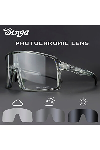 Choice4 With BOX 04 Photochromic Cycling Glasses Singa Cycling Sunglasses UV4...
