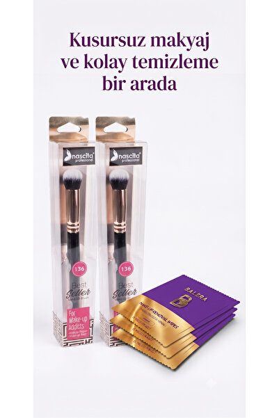 nascita Oval Yapılı Kapatıcı Fırçası X 2
