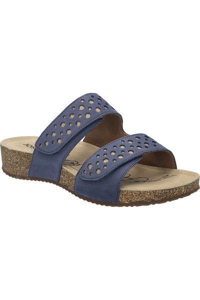Josef Seibel Tonga 86 | Sandale für Damen | Blau Tonga 86, Hai-Kombi