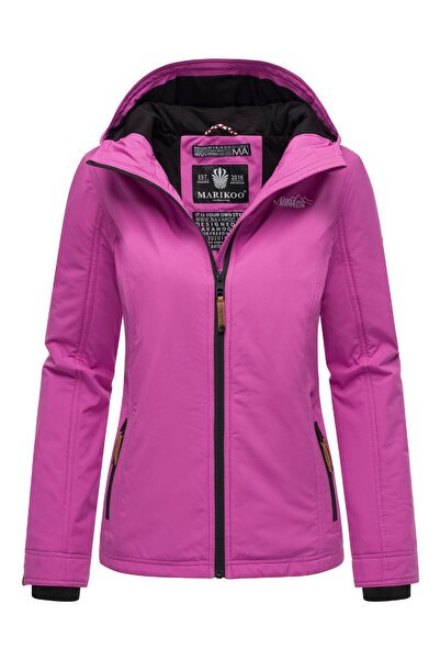 Marikoo Übergangsjacke Brombeere