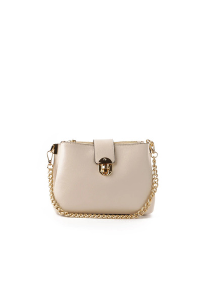 Poseta Domnitei Bag Ioana Medium from Leather - Beige